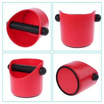 3 Colors Coffee Knock Box Expresso Grinds Waste Container Tamper Bin Powder Storage With Rubber Bar 
3 Colors Coffee Knock Box Expresso Grinds Waste Container Tamper Bin Powder Storage With Rubber Bar