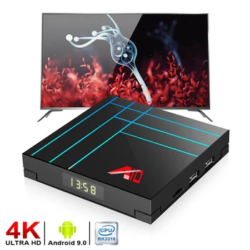 A10 Smart TV Box Android 9.0 TV Box RK3318 Quad Core 64 Bit 4GB 32GB/64GB UHD 4K VP9 H.265/H.264 set-top boxfor Android Smart TV
A10 Smart TV Box Android 9.0 TV Box RK3318 Quad Core 64 Bit 4GB 32GB/64GB UHD 4K VP9 H.265/H.264 set-top boxfor Android Smart TV