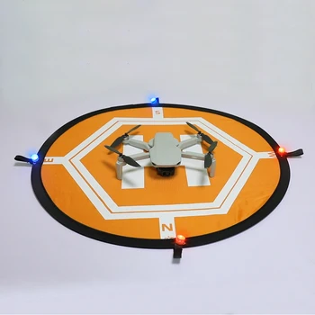55cm Training Drone Landing Pad RC Quadcopter Accessories Helipad Parking With Reflective Paper 4 LED Lights Foldable Portable
55cm Training Drone Landing Pad RC Quadcopter Accessories Helipad Parking With Reflective Paper 4 LED Lights Foldable Portable
