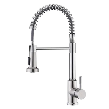 Touchless Kitchen Faucet with Pull Down Sprayer Touches on Activation Kitchen Sink Faucets Smart Sink Faucets JS22
Touchless Kitchen Faucet with Pull Down Sprayer Touches on Activation Kitchen Sink Faucets Smart Sink Faucets JS22