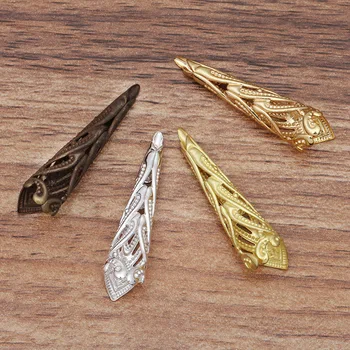 50 Pieces/Lot 35mm Copper Filigree Tassel End Connector Handmade Material DIY Jewelry Making Accessories 
50 Pieces/Lot 35mm Copper Filigree Tassel End Connector Handmade Material DIY Jewelry Making Accessories