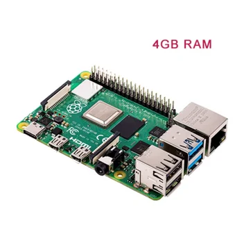 Latest Raspberry Pi 4 Model B with 1/2/4GB RAM BCM2711 Quad core Cortex-A72 ARM v8 1.5GHz Support 2.4/5.0 GHz Speeder Than Pi 3B
Latest Raspberry Pi 4 Model B with 1/2/4GB RAM BCM2711 Quad core Cortex-A72 ARM v8 1.5GHz Support 2.4/5.0 GHz Speeder Than Pi 3B