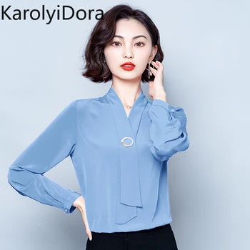 long sleeves blouses and tops and shirts women 2020 shirt professional commute long sleeve streamer bottoming shirt women tide 
long sleeves blouses and tops and shirts women 2020 shirt professional commute long sleeve streamer bottoming shirt women tide