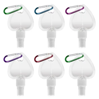 6PCS 1.7oz Travel Bottles Fashion Refillable Hand Sanitizer Spray Bottles Containers Dispensers with Carabiner for Business
6PCS 1.7oz Travel Bottles Fashion Refillable Hand Sanitizer Spray Bottles Containers Dispensers with Carabiner for Business