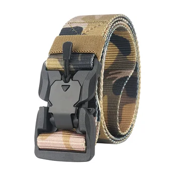 Outdoor Belt Training Buckle Nylon Camouflage Multi-function Waistband Men Waist Band 125cm
Outdoor Belt Training Buckle Nylon Camouflage Multi-function Waistband Men Waist Band 125cm