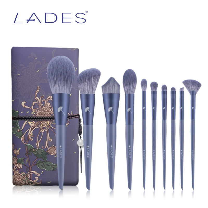 LADES 10PCS Makeup Brushes Sets Powder Sculpting Foundation Eyeshadow Blush Make up Brush Beauty Tool With Pouch
LADES 10PCS Makeup Brushes Sets Powder Sculpting Foundation Eyeshadow Blush Make up Brush Beauty Tool With Pouch