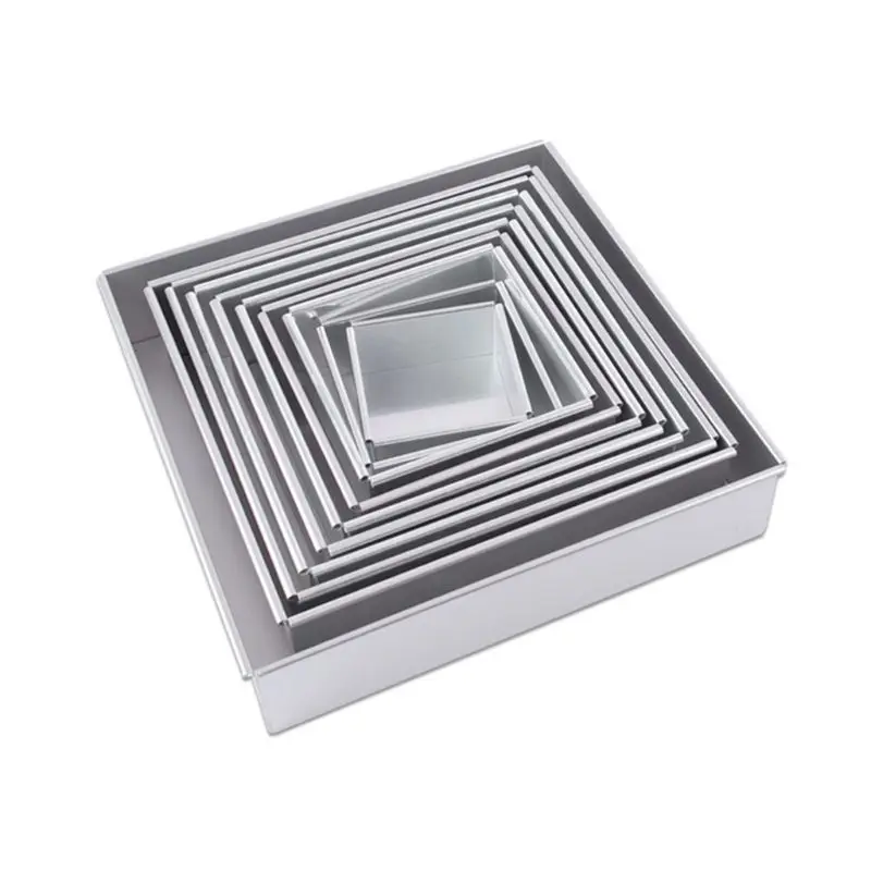 4-10 Inch DIY Square Non Stick Cake Pan Pie Loaf Toast Bread Mold Bakeware Tray B85C
4-10 Inch DIY Square Non Stick Cake Pan Pie Loaf Toast Bread Mold Bakeware Tray B85C