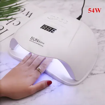 High Power 54W UV Lamp Nail Dryer Pro UV LED Gel Nail Lamp LCD Display Fast Curing Gel Polish Lamp for Nail Manicure Machine
High Power 54W UV Lamp Nail Dryer Pro UV LED Gel Nail Lamp LCD Display Fast Curing Gel Polish Lamp for Nail Manicure Machine