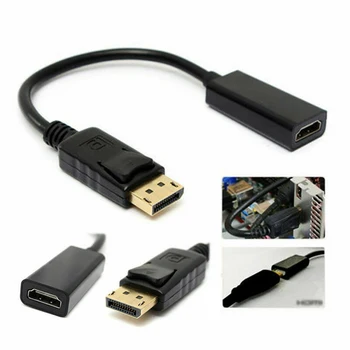 Active DP Displayport Male to HDMI Female Cable 1080P Display Port Cord Converter Switcher Adapter for PC Laptop Desktop
Active DP Displayport Male to HDMI Female Cable 1080P Display Port Cord Converter Switcher Adapter for PC Laptop Desktop