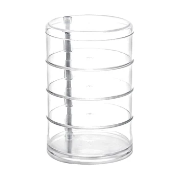 4 Tiers 360 Degree Rotation Storage Box Cosmetic Makeup Beauty Products Storage Case Jewelry Accessories Organizer Box Holder 
4 Tiers 360 Degree Rotation Storage Box Cosmetic Makeup Beauty Products Storage Case Jewelry Accessories Organizer Box Holder