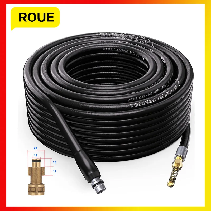 For Bosch/ Faip/ some of hammer Sewer cleaning high pressure cleaner Extension hose adapter cleanercord pipe gun nozzle | Автомобили и
