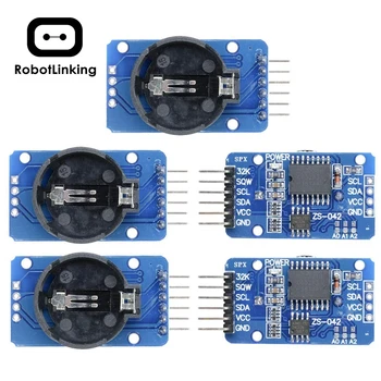 5Pcs DS3231 AT24C32 IIC High Precision RTC Module Clock Timer Memory Module for Arduino
5Pcs DS3231 AT24C32 IIC High Precision RTC Module Clock Timer Memory Module for Arduino