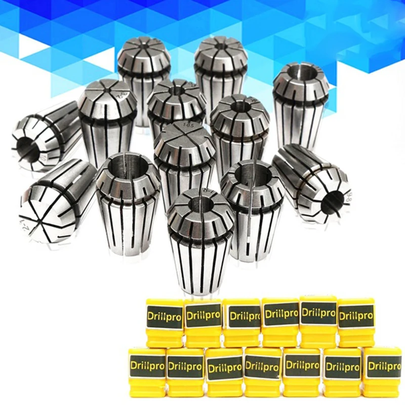 Top-13pcs 1-13mm ER20 Spring Collet Set CNC Workholding Engraving&Milling Lathe
Top-13pcs 1-13mm ER20 Spring Collet Set CNC Workholding Engraving&Milling Lathe
