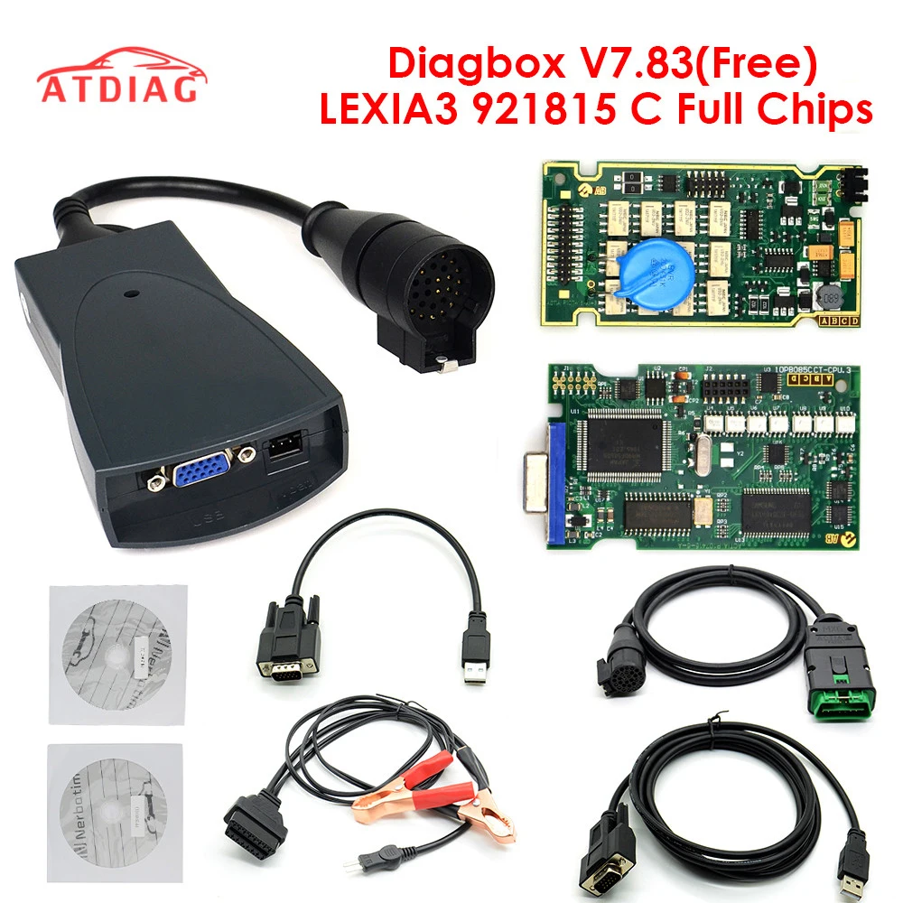Diagbox V7.83 lexia with 921815C Firmware Lexia3 PP2000 V48/V25 Lexia 3 lexia-3 For Citr-oen for Peu-geot diagnostic-tool
Diagbox V7.83 lexia with 921815C Firmware Lexia3 PP2000 V48/V25 Lexia 3 lexia-3 For Citr-oen for Peu-geot diagnostic-tool
