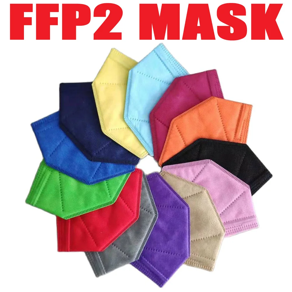 Цветные маски FFP2, одобренные CE KN95, маска для лица ffp2, маска, защитные маски, 5-слойный респиратор fpp2 от пыли, случайные цвета
Цветные маски FFP2, одобренные CE KN95, маска для лица ffp2, маска, защитные маски, 5-слойный респиратор fpp2 от пыли, случайные цвета