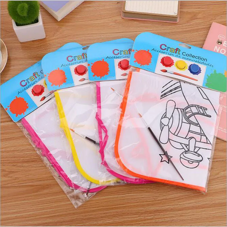 Hand-Painted DIY Blank Apron Overclothes Kindergarten Children Hand-made Graffiti Painted Coloring Fine Art Material Box
Hand-Painted DIY Blank Apron Overclothes Kindergarten Children Hand-made Graffiti Painted Coloring Fine Art Material Box
