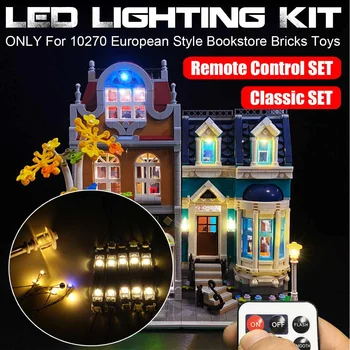 LED Kit Light Lighting Set ONLY For 10270 European Style Bookstore Building Blocks Bricks Toys(not included the model)
LED Kit Light Lighting Set ONLY For 10270 European Style Bookstore Building Blocks Bricks Toys(not included the model)