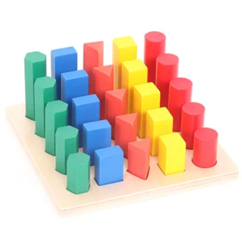 Educational Wooden Toys for Children Geometry Ladder Toy Baby Development Practice and Senses Toys Geometric Shape Size
Educational Wooden Toys for Children Geometry Ladder Toy Baby Development Practice and Senses Toys Geometric Shape Size