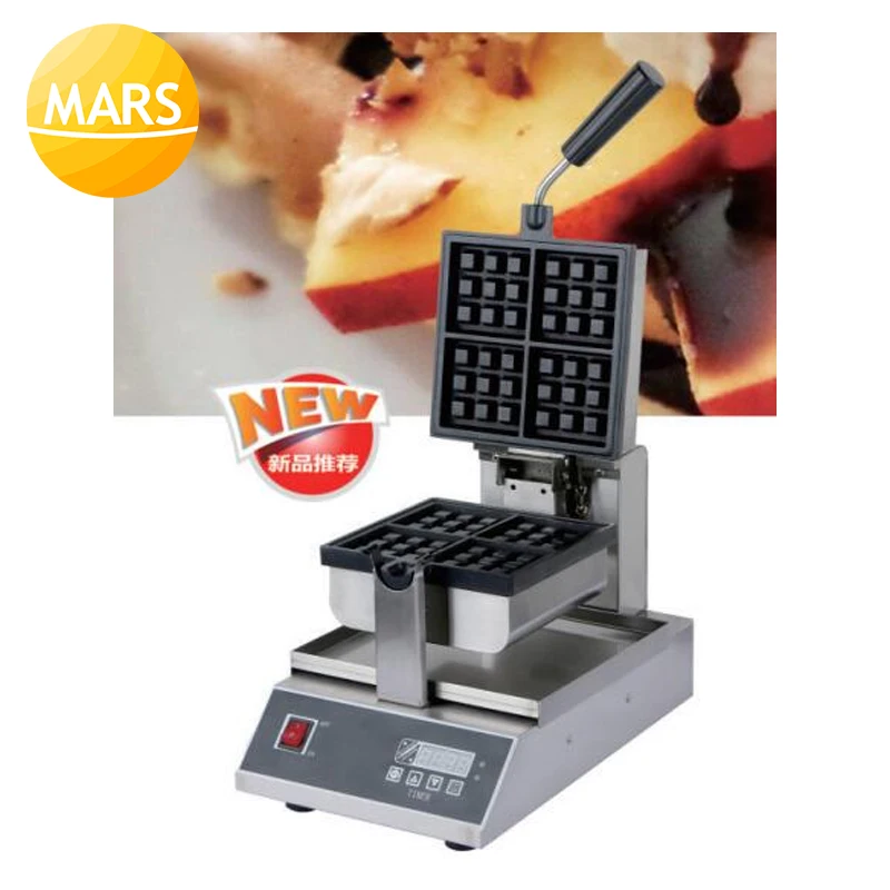 Коммерческих вращающаяся машина вафли Электрический 4 шт. торт 220v /110v Бельгия вафельница железа
Коммерческих вращающаяся машина вафли Электрический 4 шт. торт 220v /110v Бельгия вафельница железа