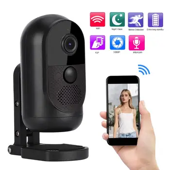 1080P HD Wifi Battery Camera Waterproof Motion Detection IR Night Vision Wireless IP Camera
1080P HD Wifi Battery Camera Waterproof Motion Detection IR Night Vision Wireless IP Camera
