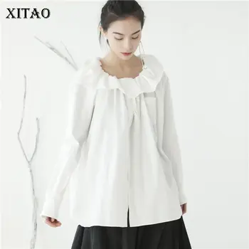 XITAO Vintage Two Ways of Wearing Women Shirts Fashion Loose Wild Womens Tops and Blouses Palace Style Top Women New DMY1774
XITAO Vintage Two Ways of Wearing Women Shirts Fashion Loose Wild Womens Tops and Blouses Palace Style Top Women New DMY1774