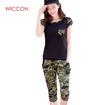 Plus Size Women Casual 2 Piece Tracksuit Fashion Camouflage Printed Summer Short Sleeve V Collar Two Piece Set Female Suit
Plus Size Women Casual 2 Piece Tracksuit Fashion Camouflage Printed Summer Short Sleeve V Collar Two Piece Set Female Suit