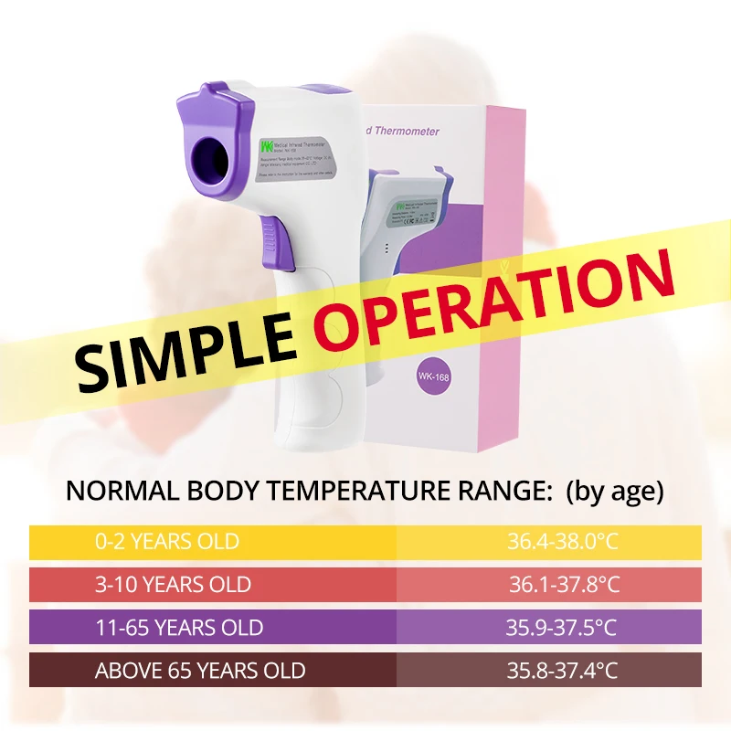 Baby Thermometer Househeld Digital Body Infrared Digital Thermometer Muti-fuction Infrared Gun Non-contact Househeld Health Care
Baby Thermometer Househeld Digital Body Infrared Digital Thermometer Muti-fuction Infrared Gun Non-contact Househeld Health Care