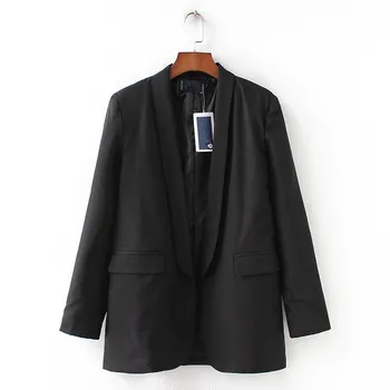 Women Open Long Sleeve Casual Blazers Red Black White 3 Color Office Coat Button V-Neck Blazers
Women Open Long Sleeve Casual Blazers Red Black White 3 Color Office Coat Button V-Neck Blazers