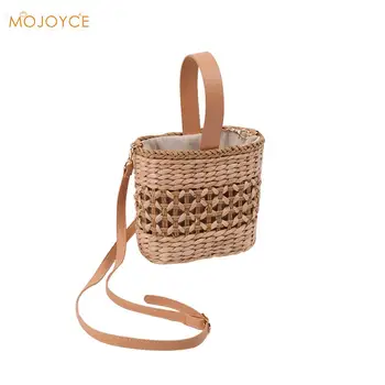 Summer Handmade Woven Women Rattan Bags Vintage Beach Weave Straw Totes Shoulder Basket Holiday Messenger Handbags
Summer Handmade Woven Women Rattan Bags Vintage Beach Weave Straw Totes Shoulder Basket Holiday Messenger Handbags