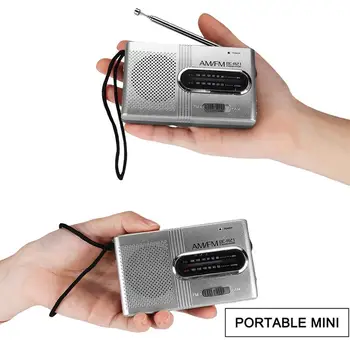 2-Band AM/FM Pocket professional Radio Sound Full Frequency Receiver Receiving Telescopic Antenna Mini FM Radio Portable Radio
2-Band AM/FM Pocket professional Radio Sound Full Frequency Receiver Receiving Telescopic Antenna Mini FM Radio Portable Radio