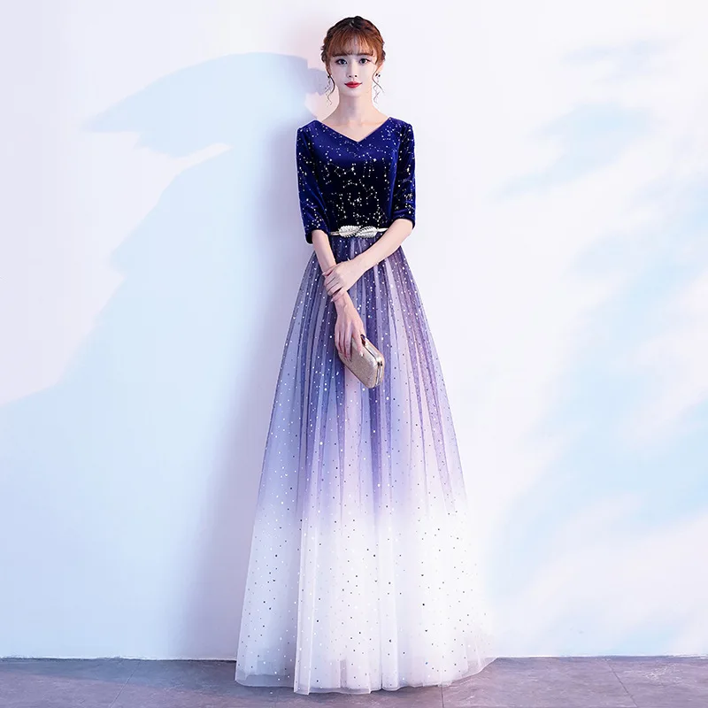 Women Long Celebrity Banquet Dress Sequins Evening Party Dress Patchwork Mesh Maxi Dress vestidos de festa Elegant Prom Dress
Women Long Celebrity Banquet Dress Sequins Evening Party Dress Patchwork Mesh Maxi Dress vestidos de festa Elegant Prom Dress