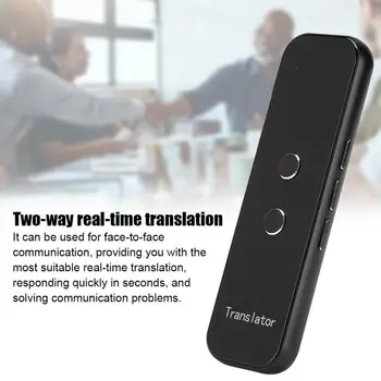 G6 70 languages translator Metal Intelligent Wifi + Hotspot Bluetooth Multi-Language Hand-Held Translation Stick translator
G6 70 languages translator Metal Intelligent Wifi + Hotspot Bluetooth Multi-Language Hand-Held Translation Stick translator