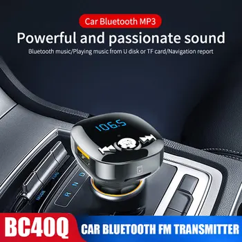 FM Transmitter Aux Modulator Bluetooth Handsfree Car Kit Car Audio MP3 Player with 3.1A Quick Charge Dual USB Car Charger
FM Transmitter Aux Modulator Bluetooth Handsfree Car Kit Car Audio MP3 Player with 3.1A Quick Charge Dual USB Car Charger