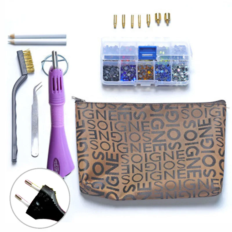 1 Set Multi-Function Rhinestone Setter Hot Fix Stud Applicator Wand Heater Tools
1 Set Multi-Function Rhinestone Setter Hot Fix Stud Applicator Wand Heater Tools
