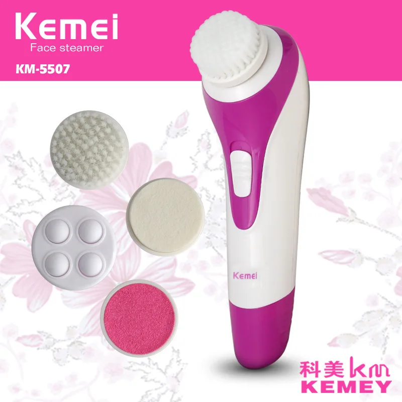 US Bureau of Km-5507 Face Wash Useful Product Four-in-One Cleansing Instrument Acoustic Cleaning Beauty Face Massager
US Bureau of Km-5507 Face Wash Useful Product Four-in-One Cleansing Instrument Acoustic Cleaning Beauty Face Massager