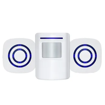 Home Wireless Intelligent Sensor Doorbell Smart Doorbells Digital Infrared Human Body Sensor Split Door Reminder Ring Bells
Home Wireless Intelligent Sensor Doorbell Smart Doorbells Digital Infrared Human Body Sensor Split Door Reminder Ring Bells