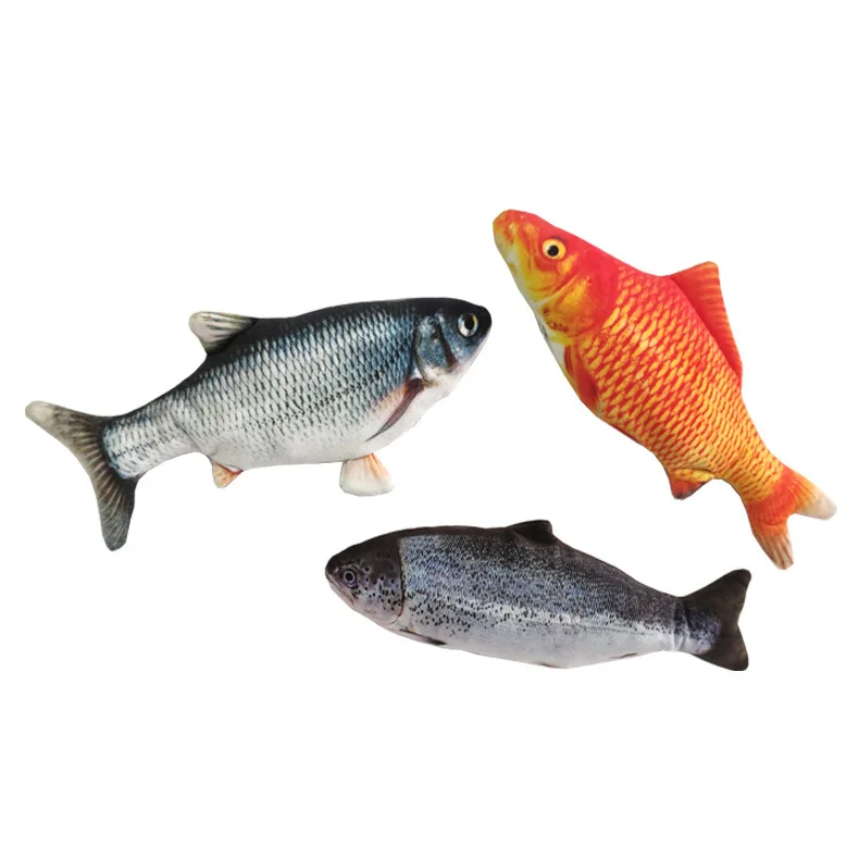Pet Cat's Motor-driven Fish Teasing Cats Pets Toys Simulation Fish Meeting Beat Real Fish Plush Toys Home Cat Play Toys
Pet Cat's Motor-driven Fish Teasing Cats Pets Toys Simulation Fish Meeting Beat Real Fish Plush Toys Home Cat Play Toys