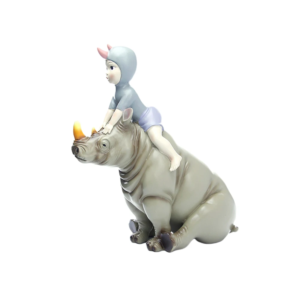 1PC Boy Rides Rhino Crafts Creative Boy Rides Rhino Crafts Cartoon Boy Rides Rhino Desktop Ornament Resin Boy Rhino Ornament 
1PC Boy Rides Rhino Crafts Creative Boy Rides Rhino Crafts Cartoon Boy Rides Rhino Desktop Ornament Resin Boy Rhino Ornament