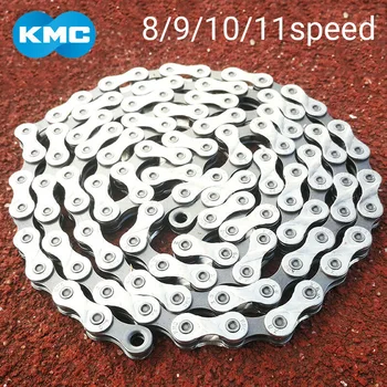 

KMC Bicycle Chain X8 X9 X10 X11 Bike Chain 116/118 Links MTB Bikes Cassette Chains Bicycle Parts Fits Shimano SRAM