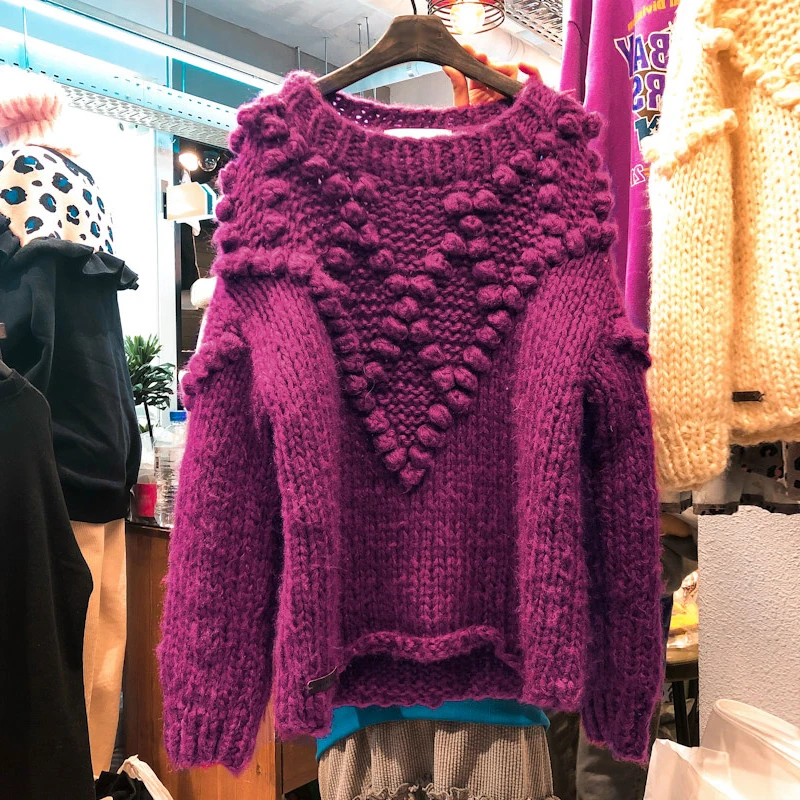 New Korean Pullover Sweaters Women Loose Knitted Coat Jacket Autumn and Winter Female Jumpers Student Thicken Knitwear
New Korean Pullover Sweaters Women Loose Knitted Coat Jacket Autumn and Winter Female Jumpers Student Thicken Knitwear