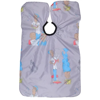 Quality Fabric Children Waterproof Durable Hairdressing Apron Home Barber Shop Cartoon Pattern Hair Cutting Dyeing Gown Cape 
Quality Fabric Children Waterproof Durable Hairdressing Apron Home Barber Shop Cartoon Pattern Hair Cutting Dyeing Gown Cape