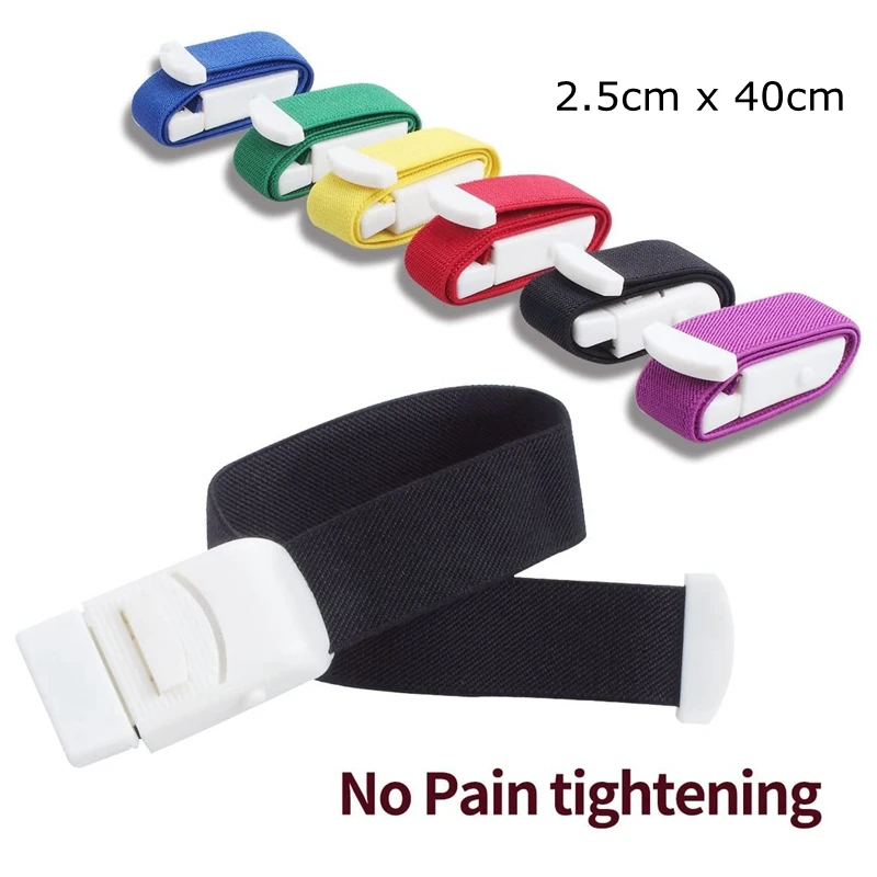 Tourniquet Elastic First Aid Quick Release Medical Sport Emergency Buckle Band 2.5cmx40cm
Tourniquet Elastic First Aid Quick Release Medical Sport Emergency Buckle Band 2.5cmx40cm