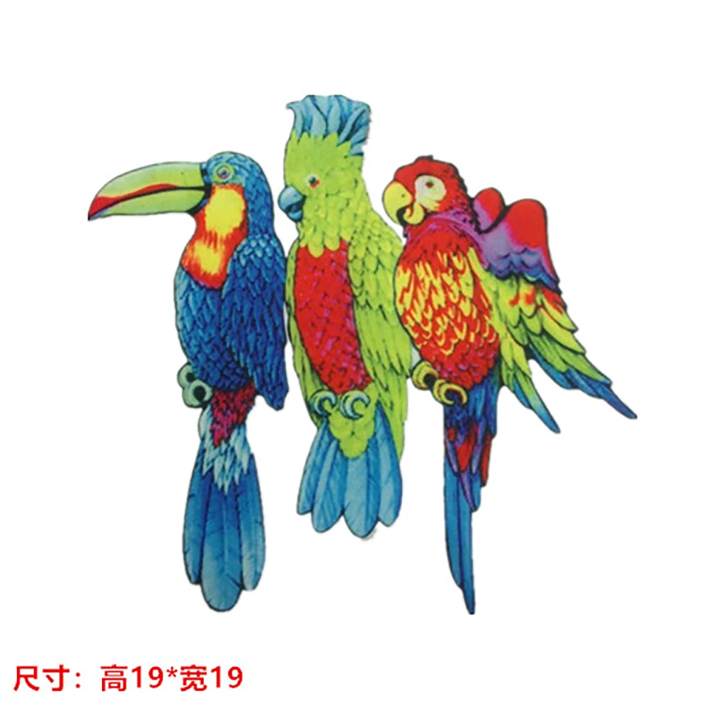 Lychee Life DIY Colorful Parrot Pattern Patches Iron Sewing On Patches Applique For Clothes Bag Jacket Decoration
Lychee Life DIY Colorful Parrot Pattern Patches Iron Sewing On Patches Applique For Clothes Bag Jacket Decoration