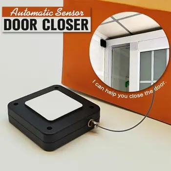 Punch Free Automatic Sensor Door Closer Strong Adhesion Steel Wire Fast Closing Automatic Door Closer Door Hardware
Punch Free Automatic Sensor Door Closer Strong Adhesion Steel Wire Fast Closing Automatic Door Closer Door Hardware