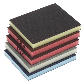2pcs 120-1000grit Polishing Sanding Sponge Block Pad Sandpaper Assorted Abrasive Tool Random Color 120*100*12mm
2pcs 120-1000grit Polishing Sanding Sponge Block Pad Sandpaper Assorted Abrasive Tool Random Color 120*100*12mm