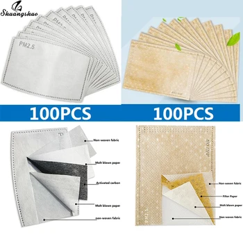 Shuangshuo 100pcs/lot Two Types of PM2.5 Filter paper Anti dust mask Filter Paper Health Care Everyone Need Anti Haze mouth Mask 
Shuangshuo 100pcs/lot Two Types of PM2.5 Filter paper Anti dust mask Filter Paper Health Care Everyone Need Anti Haze mouth Mask