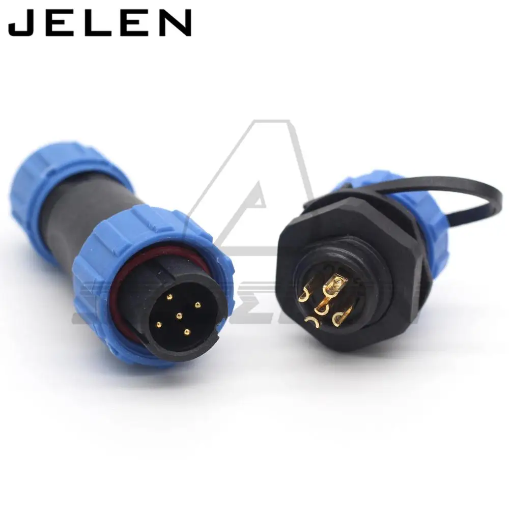 SP13 waterproof 5pin connector, LED power plug socket,IP68, Industrial electrical cable wire connector 5 pin ip38
SP13 waterproof 5pin connector, LED power plug socket,IP68, Industrial electrical cable wire connector 5 pin ip38