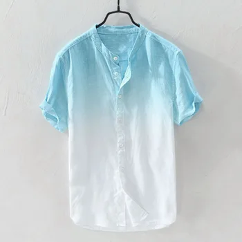 Plus Size Men Baggy Stripe Cotton Linen Short Sleeve Casual Button Shirts Tops Blouse Camisa Masculina Hawaiian Shirt Streetwear
Plus Size Men Baggy Stripe Cotton Linen Short Sleeve Casual Button Shirts Tops Blouse Camisa Masculina Hawaiian Shirt Streetwear
