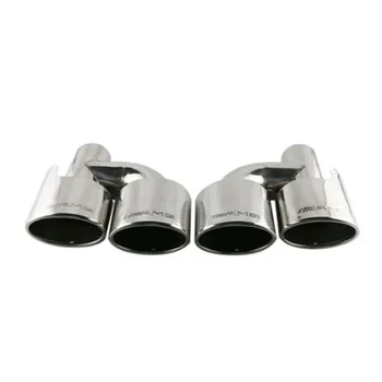 1 Piece 63 Inlet Auto the exhaust pipe on the car dual end pipe stainless steel muffler tips
1 Piece 63 Inlet Auto the exhaust pipe on the car dual end pipe stainless steel muffler tips