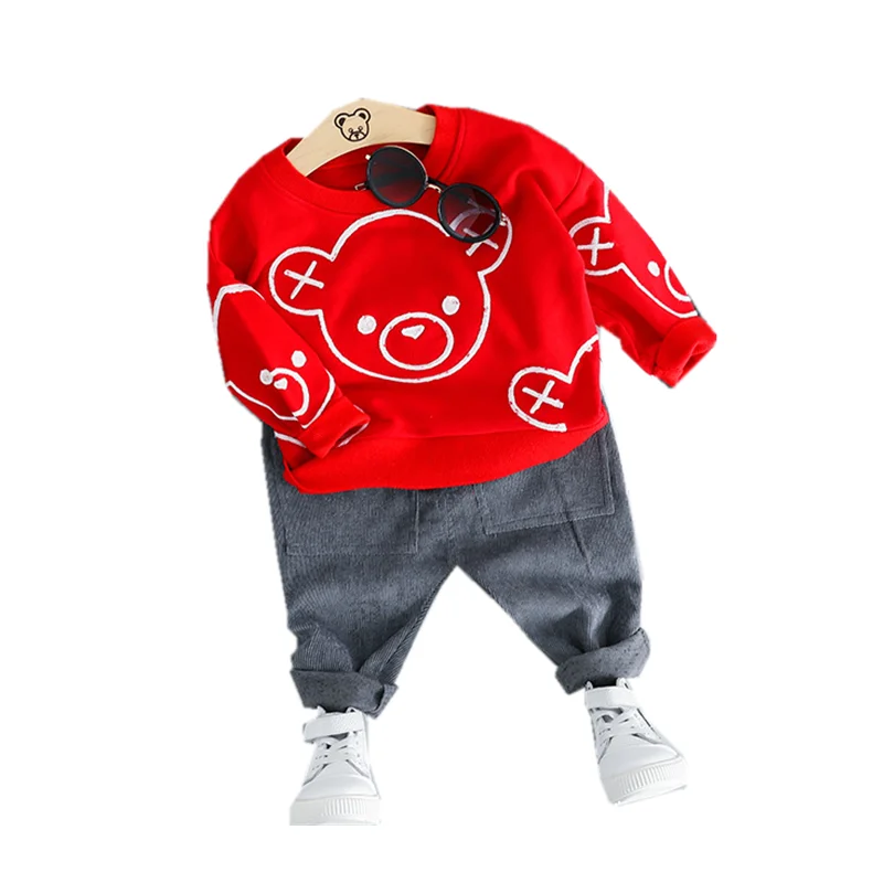 New Spring Autumn Baby Boy Clothes Suit Children Girls Cartoon T Shirt Pants 2Pcs/sets Toddler Fashion Clothing Kids Tracksuits
New Spring Autumn Baby Boy Clothes Suit Children Girls Cartoon T Shirt Pants 2Pcs/sets Toddler Fashion Clothing Kids Tracksuits